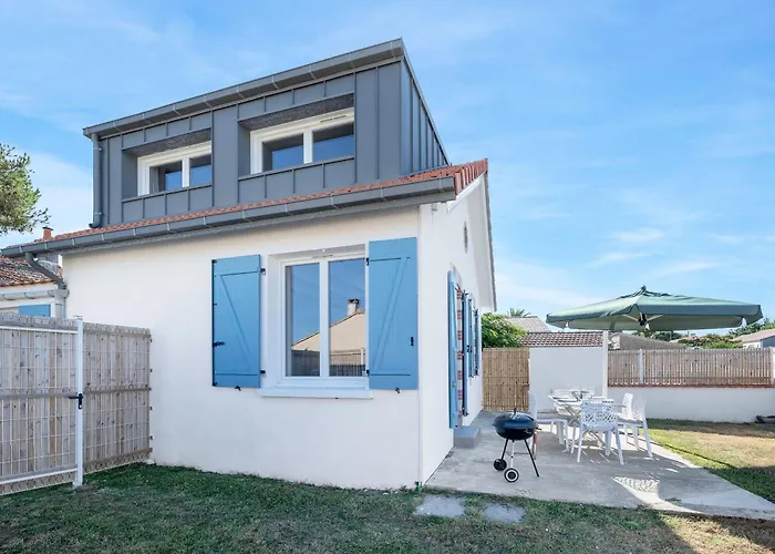 Maison à 50m De La Mer, 4 Adultes Et 2 Enfants